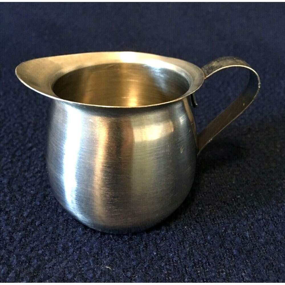 Vintage MCM Vollrath Cream Jug 188 Stainless Steel Korea N 46005 2.5"*2.5" 5 Oz